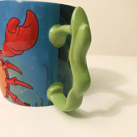 Disneys The  Little Mermaid Sebastian and Sea Creatures Coffee Mug Cup - Picture 6 of 13
